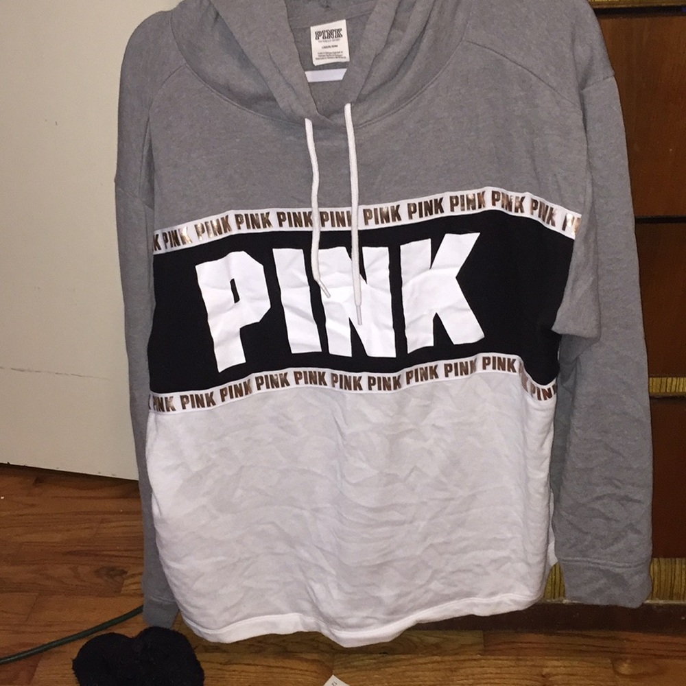 Pink hoodie